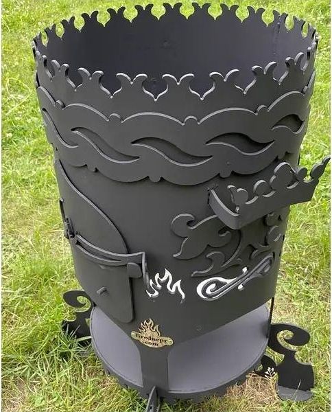Ofen Buchara-3 Utschak Buchara-3 in Schwarz für 22 Liter Kasan