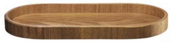 ASA Selection wood Holztablett Oval, Holz Tablett, Serviertablett, Weidenholz, 35. 5 x 16. 5 cm, 53696970