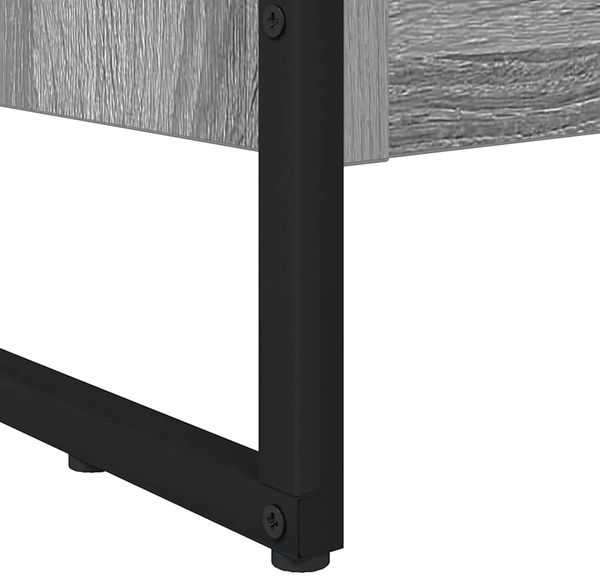 vidaXL Bücherregal Graues Sonoma 60 x 30 x 86,5 cm Holzwerkstoff 886387 Bild 9