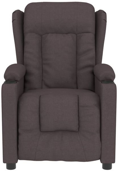vidaXL Massagesessel Dunkelbraun Stoff 339063 Bild 2
