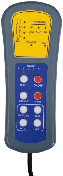 vidaXL Massagesessel Dunkelbraun Stoff 339063 Bild 8
