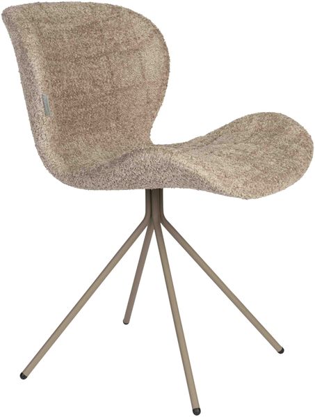 Esszimmerstuhl OMG SOFT in Beige von ZUIVER