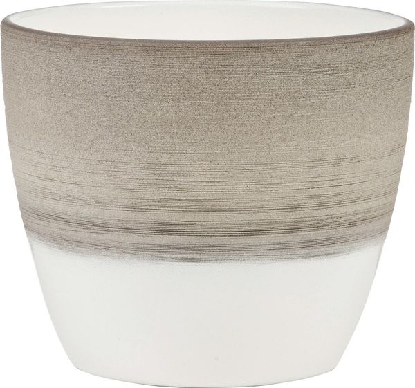 Scheurich Übertopf Serie 950 Ø 14 x 13 cm espresso cream