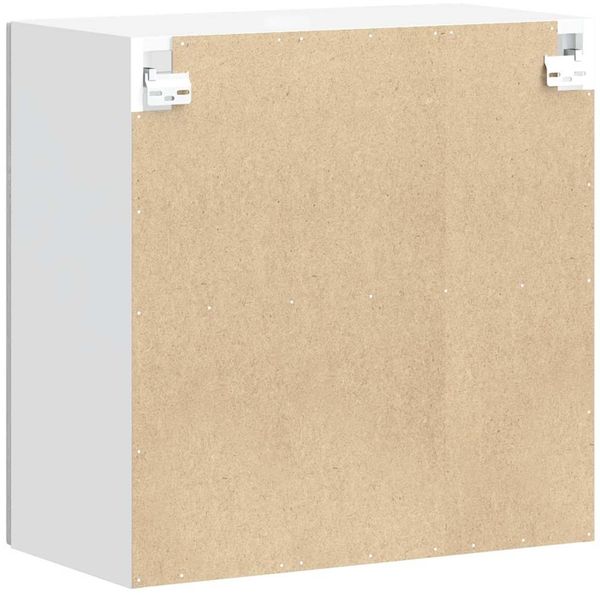 vidaXL Küchen-Hängeschrank mit Glastür Kalmar Grau Sonoma Holzwerkstoff 853673 Bild 9