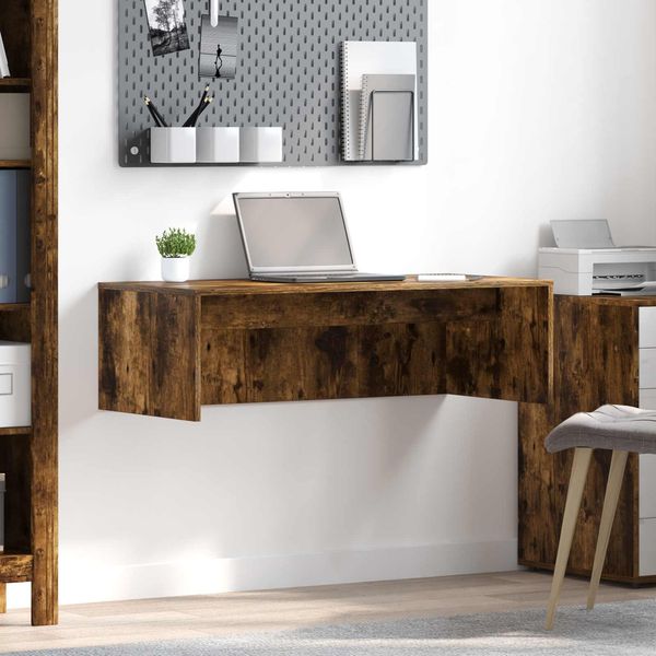 vidaXL Wandtisch Geräucherte Eiche 100 x 45 x 30 cm Holzwerkstoff 891404