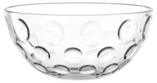 LEONARDO 66334 Cucina Optic Schale, Glas, Ø 10 cm, H 4,6 cm, spülmaschinengeeignet, 100 ml Nutzinhalt, klar