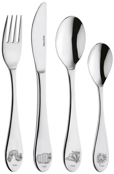 GEDA LABELS Kinderbesteck Raupe Nimmersatt 4-teilig