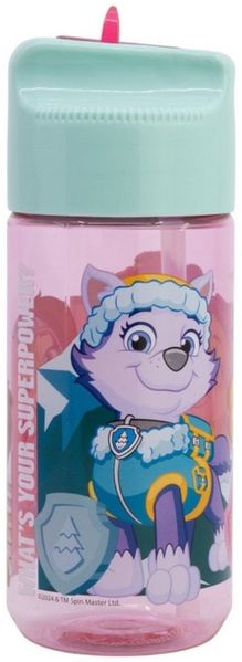 Storline Trinkflasche Paw Patrol für Kinder 430 ml mit praktischem Strohhalm