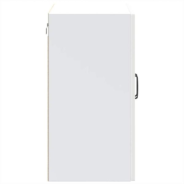 vidaXL Küchen-Hängeschrank mit Glastür Kalmar Hochglanz-Weiß Holzwerkstoff 853609 Bild 7