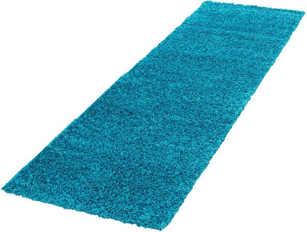 Shaggy Teppich LIFE TURKIS 80 X 250cm Läufer