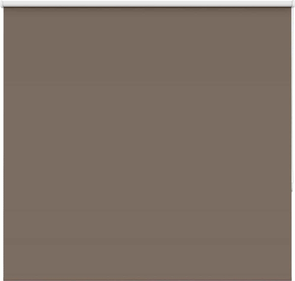 vidaXL Verdunkelungsrollo Kaffeebraun 160x130cm Stoffbreite 156,6cm 4010984