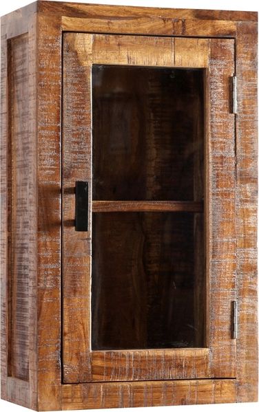 Badoberschrank 42x70cm 'Austin' Akazie massiv lackiert