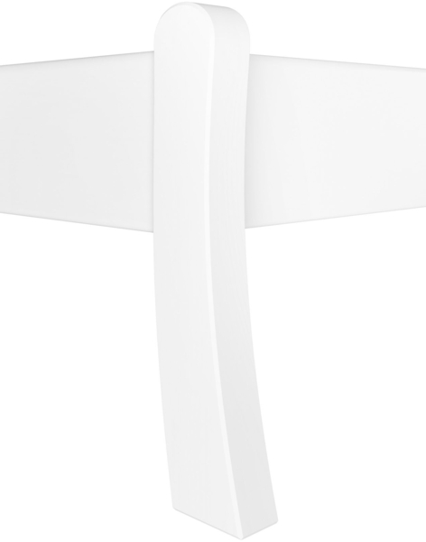 Gästebett Doppelbett Echtholzbett 160x200 hohe Sitzkante Kiefer massiv weiß V-60.61W-16Rollrost und Matratze inkl. Bild 7