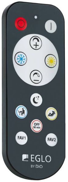 Eglo 98219 LED Deckenleuchte MORATICA-A weiß, transparent weiß, silber Ø57cm H:7,5cm