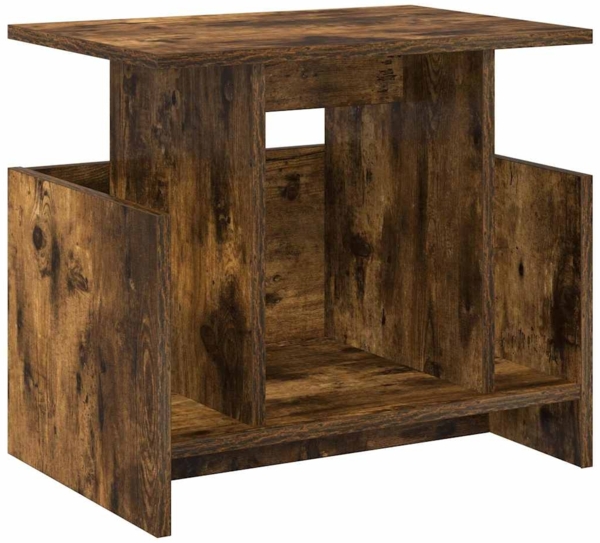 vidaXL TV-Ständer Geräucherte Eiche 50 x 35 x 45 cm Holzwerkstoff 891008
