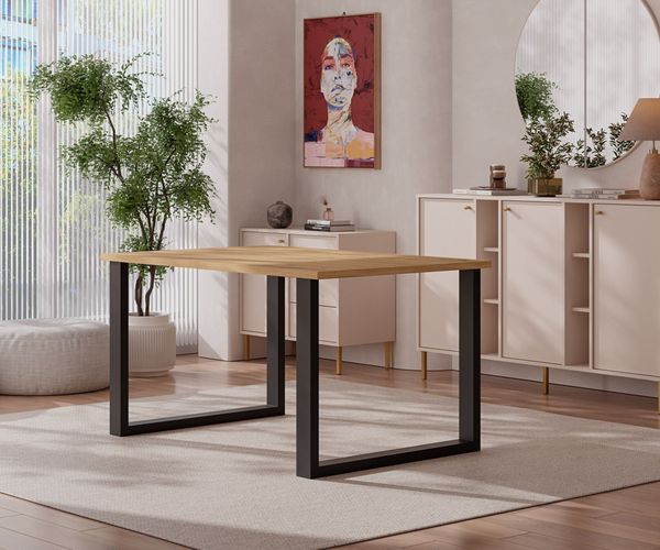 Imperial Esstisch Tisch 138x90 cm Wohnzimmer Esszimmer Büro Schreibtisch