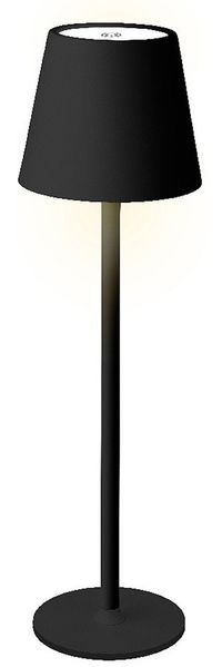 LED Tischlampe Kabellos Dimmbar Touch Schwarz USB Outdoor Leuchte Warmweiß Kaltweiß
