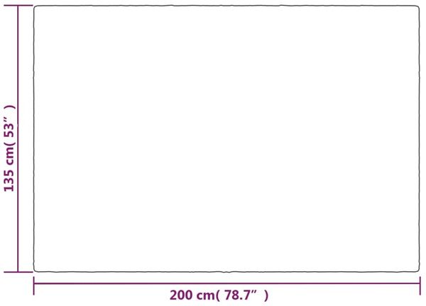 vidaXL Gewichtsdecke Stoff, 1x Gewichtsdecke, 1x Bezug, Grau, 135x200 cm, Baumwolle, 6 kg Bild 6