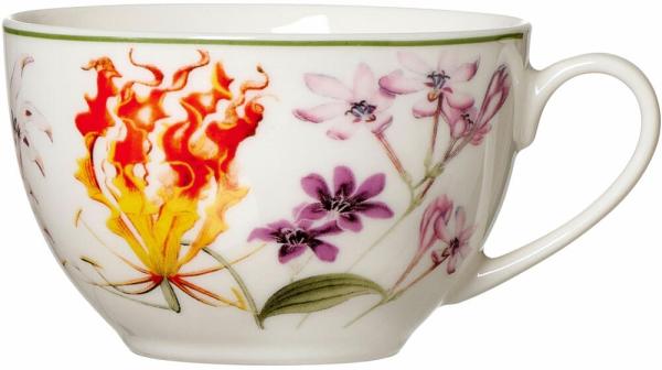 Geschirr-Serie Flora weiß - Kaffeetasse Flora weiß