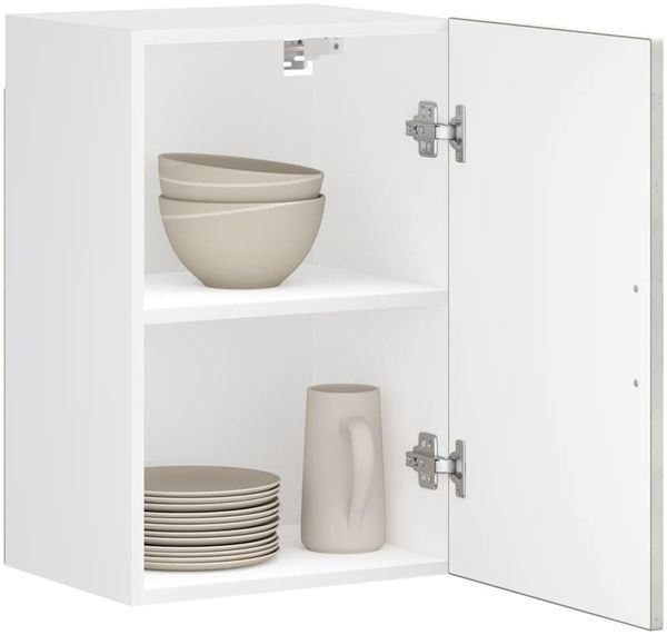 vidaXL Küchen-Hängeschrank Porto Betongrau Holzwerkstoff 854031