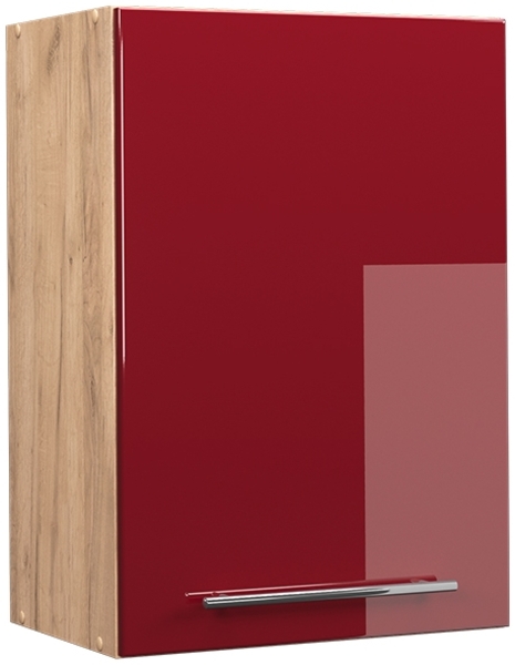 Hängeschrank Fame-Line Bordeaux Hochglanz 50 cm Vicco