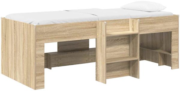 vidaXL Hochbett für Kinder 2 pcs Sonoma 203 x 101,1 x 68,5 cm 3422549