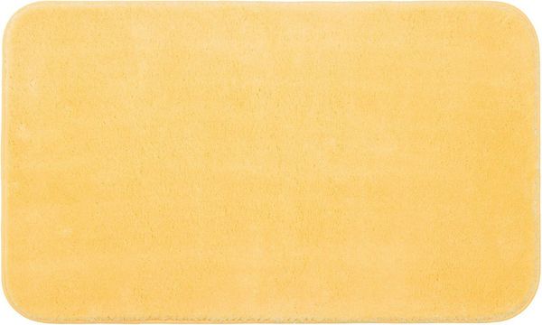Gözze Badematte Rio Premium, Höhe 18 mm, rutschhemmend beschichtet, schnell trocknend, fußbodenheizungsgeeignet, Polyester, rechteckig, Badteppich, Uni Farben, waschbar, rechteckig & rund erhältlich