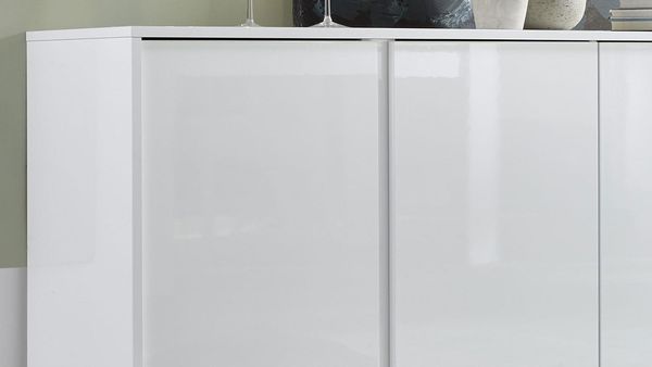 Sideboard 'ICE', weiß Hochglanz Lack, 180 cm