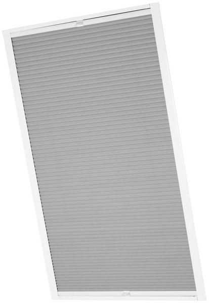 ventanara Dachfensterplissee Dachfenster passend für Velux Fenster Grau PK06