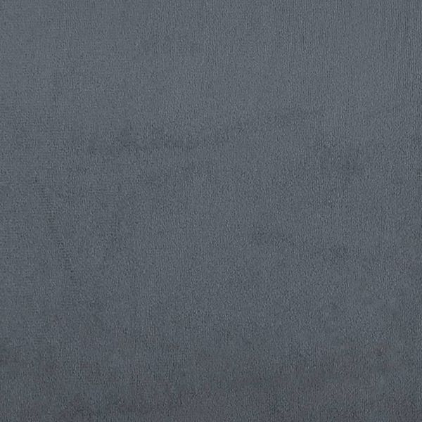 vidaXL Boxspringbett mit Matratze, Samt dunkelgrau, 100x200 cm Bild 12
