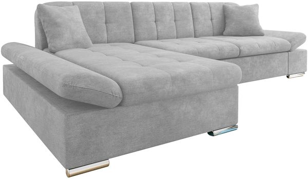 Ecksofa Malwi (Farbe: Lumo 65, Seite: Links)