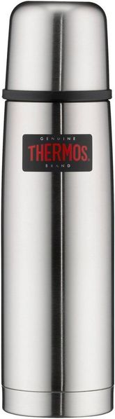 THERMOS 'Light & Compact' Isolierflasche, Edelstahl, silber, 0,5 L
