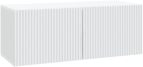 vidaXL Wandmontierter TV-Schrank Weiß 78,5 x 31 x 30 cm Holzwerkstoff 898545