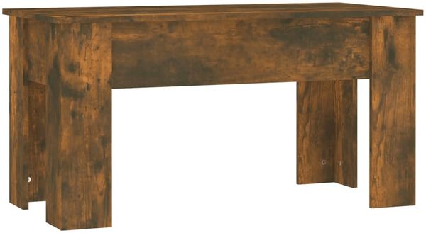 vidaXL Couchtisch Räuchereiche 101 x 49 x 52 cm Holzwerkstoff [819278] Bild 5