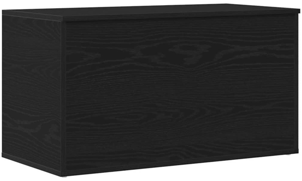vidaXL Aufbewahrungsbox Schwarz Eichen-Optik 84 x 42 x 46 cm 862633