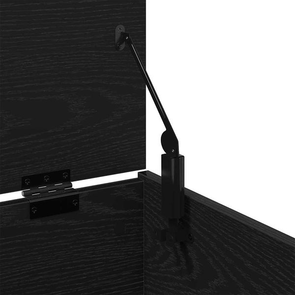 vidaXL Aufbewahrungsbox Schwarz Eichen-Optik 84 x 42 x 46 cm 862633 Bild 9