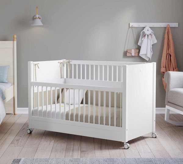 Möbel-Zeit Babybett WHEEL Babybett / Beistellbett auf Rollen