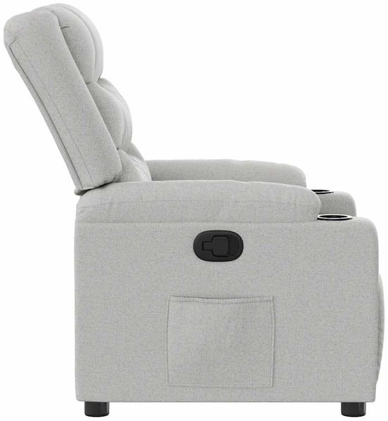 vidaXL Relaxsessel Wolkengrau Stoff 4019928 Bild 4