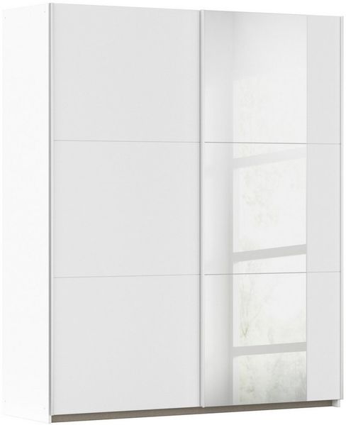 rauch Schwebetürenschrank Kleiderschrank Drehtürenschrank Schrank Garderobe KRONACH TOPSELLER (in 3 Ausstattungen BASIC/CLASSIC/PREMIUM, Breiten 131/175/218/261 cm) optional ohne, mit 1 oder 2 Spiegel, viel Stauraum MADE IN GERMANY