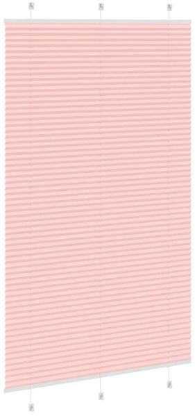 vidaXL Plissee Rosa 120x200 cm Stoffbreite 119,4 cm Polyester 4015470 Bild 4