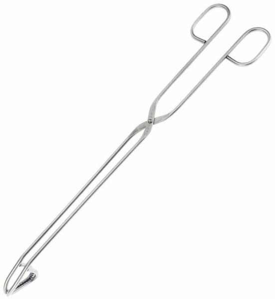 WESTMARK Grillzange /Bratenzange, Rostfreier Edelstahl, Länge: 37,2 cm, Silber