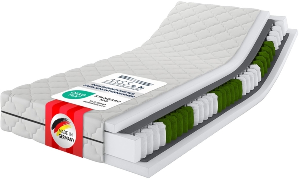 MSS 7 Zonen TTFK-Matratze MedicPlus 80x210x21 cm H5 Bild 1