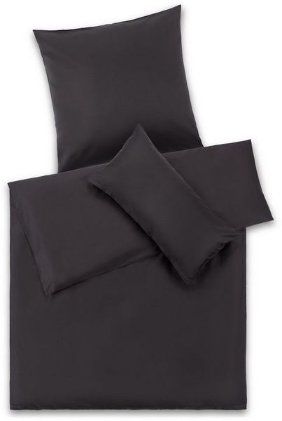 Blumtal Bettwäsche Premium Mako Satin Baumwolle mit Kissenbezug, Mako-Satin, 2 teilig, Superweiches Bettbezug Set mit edler Glanz Optik