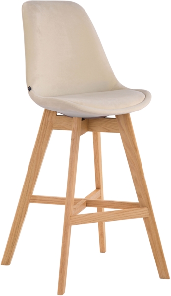 Barhocker Cannes Samt natura [102479103]
