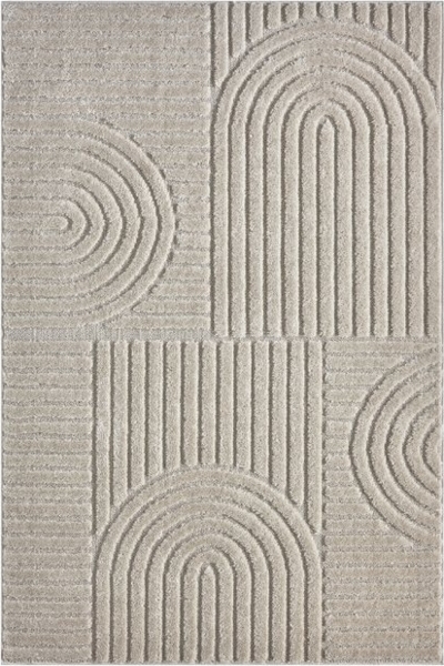 OTTO home Teppich Jonne, Boho-Design, Scandi, Designteppich, rechteckig, Höhe: 20 mm, Hoch-Tief, 3D Optik, skandinavischer Stil, Wohnzimmer, Schlafzimmer Bild 4