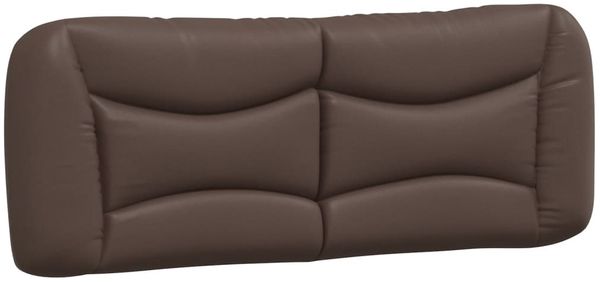 vidaXL Bettgestell ohne Matratze "Hvar" Braun 140x190 cm Kunstleder 3207997 Bild 8