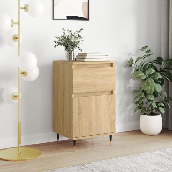 vidaXL Sideboard Sonoma-Eiche 40x35x70 cm Holzwerkstoff 831138