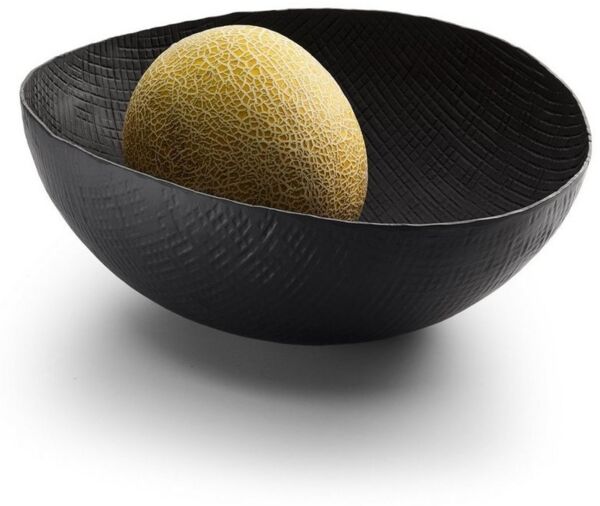 PHILIPPI Obstschale Schale L Outback oval Aluminium schwarz, Aluminium