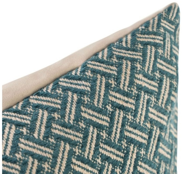 softwalls Kissenbezug Kissenbezug Sia - Kissenhülle Muster - Kissen, Meerblau - 50 x 30, (1 Stück) Bild 2