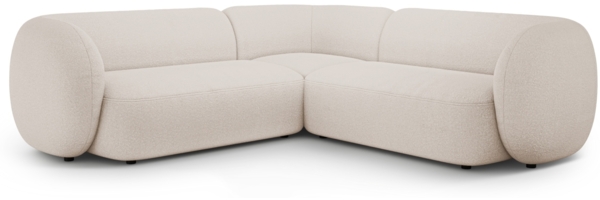 Micadoni Ecksofa Kate 5-Sitzer Boucle Beige